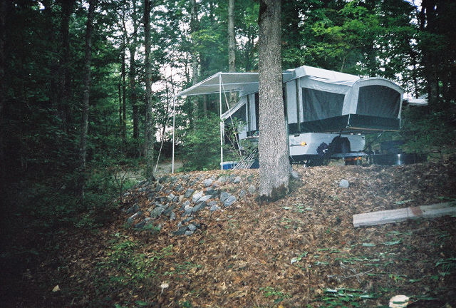 rv sites mountain campground Brevard NC
